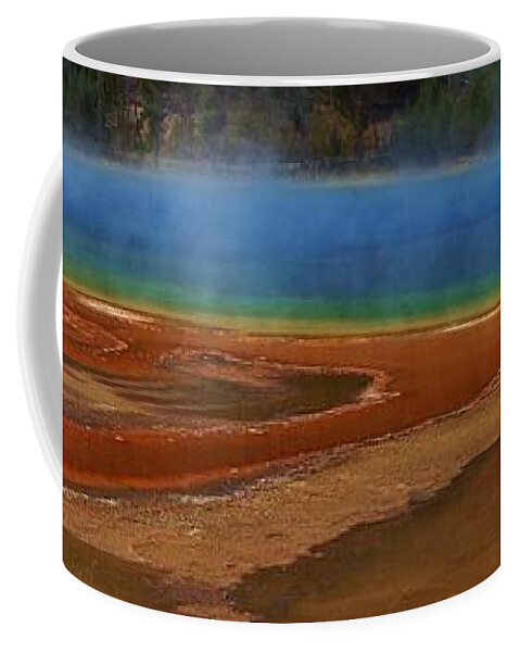 Yellowstone Coffee Mug featuring the photograph Long Shot by Katherine Young-Beck