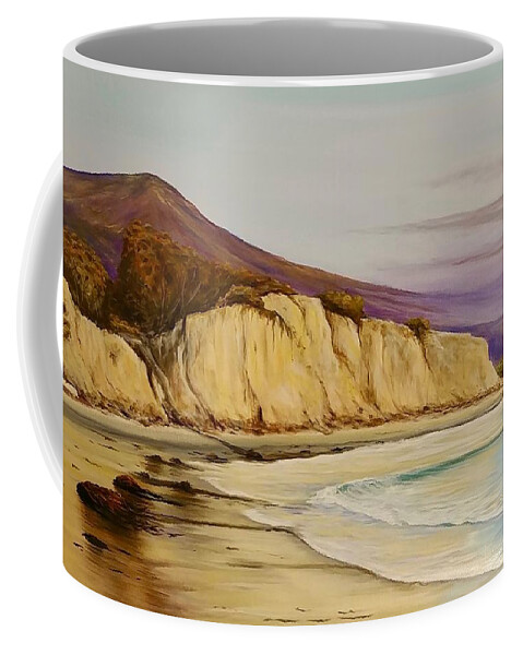 Loon Point Coffee Mug featuring the painting Loon Point by Jeffrey Campbell