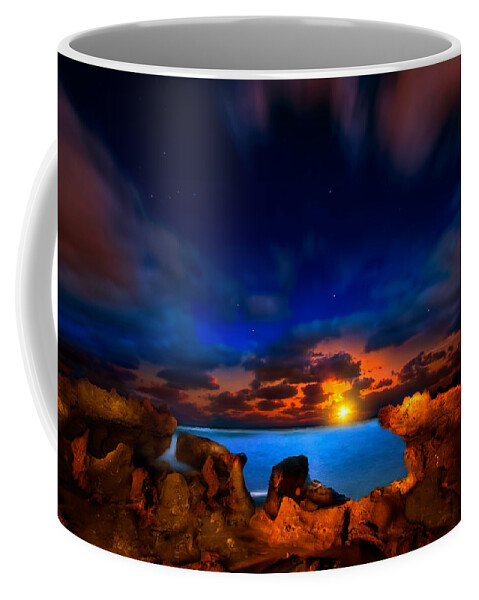 Sunrise Coffee Mug featuring the photograph Lorelei's Dream by Mark Andrew Thomas