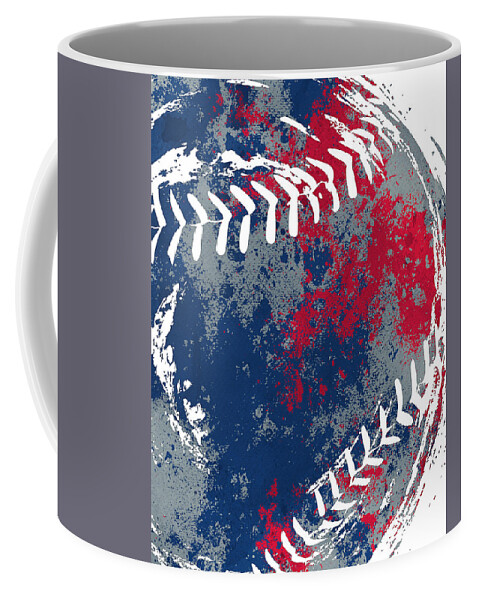 Los Angeles Dodgers Simple Baseball Art Coffee Mug by Joe Hamilton - Fine  Art America