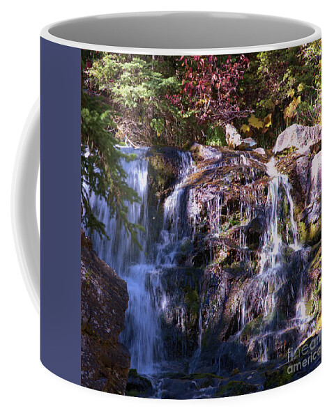 Waterfall Coffee Mug featuring the photograph Lost Creek Waterfall by Kae Cheatham