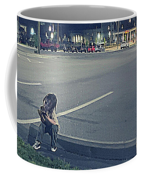 Child Coffee Mug featuring the photograph Lost in His Own Innocence by Lee Darnell