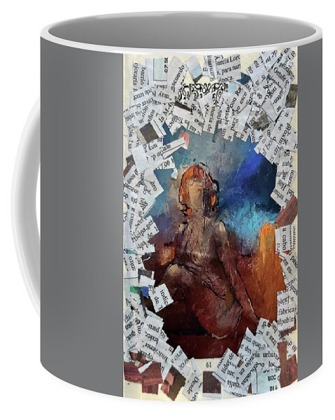  Coffee Mug featuring the painting Lost in Spain by Theresa Marie Johnson
