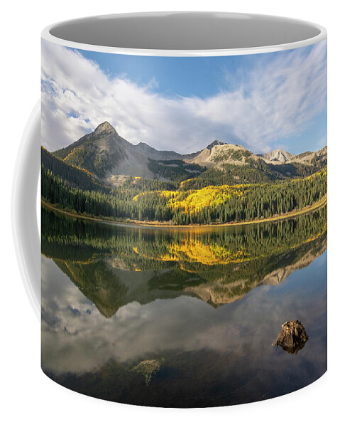 Crested Butte Coffee Mug featuring the photograph Lost Lake Day by Aaron Spong