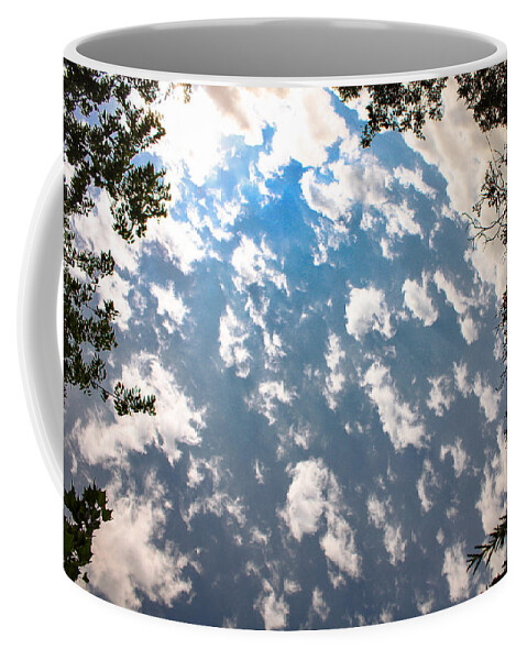 Clouds Coffee Mug featuring the photograph Lots of Little Clouds by W Craig Photography