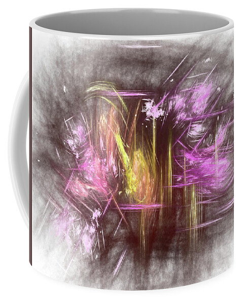 Art Coffee Mug featuring the digital art Lotta Fun by Jeff Iverson