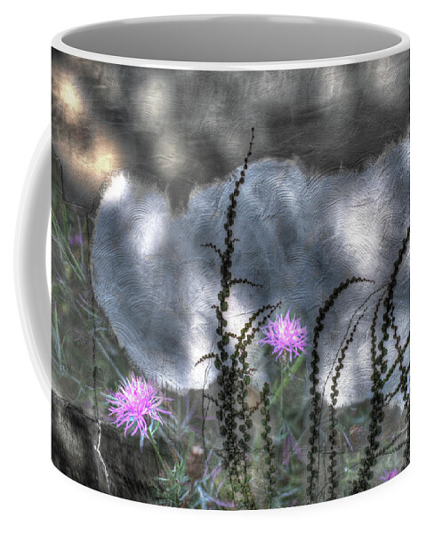Cloud Coffee Mug featuring the photograph Love and Death by Wayne King