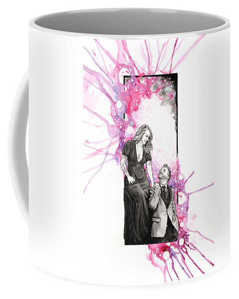 Love Coffee Mug featuring the painting Love and Raige by Tiffany DiGiacomo