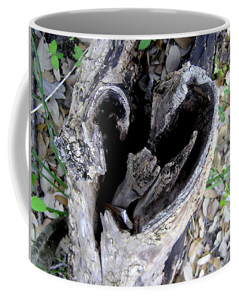 Love Coffee Mug featuring the painting Love in Nature by Adam Johnson