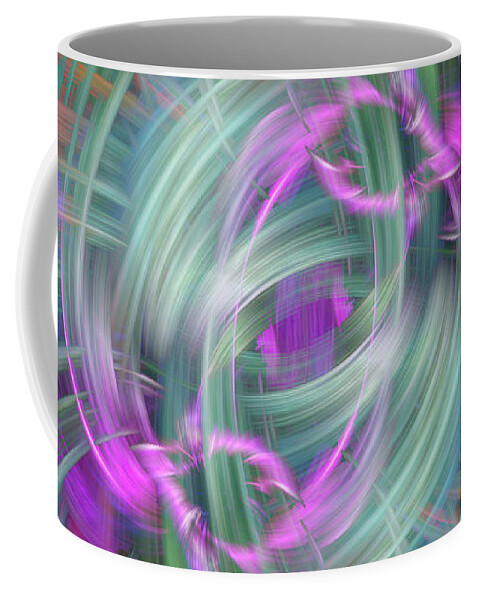 Abstract Coffee Mug featuring the photograph Love Knots by Cathy Donohoue