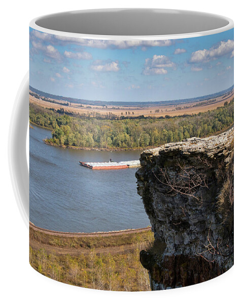 Missouri Coffee Mug featuring the photograph Lover's Leap by Steve Stuller