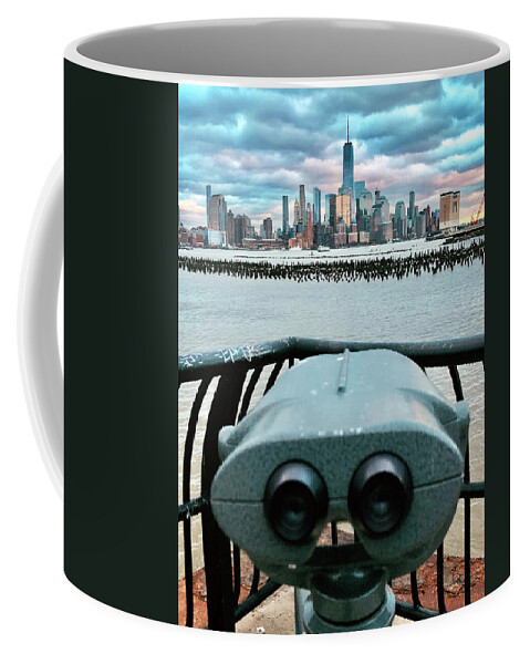 Nyc Coffee Mug featuring the photograph Lower Manhattan by Jim Feldman