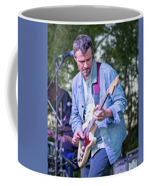Music Coffee Mug featuring the photograph Luther Dickinson-1 by John Kirkland