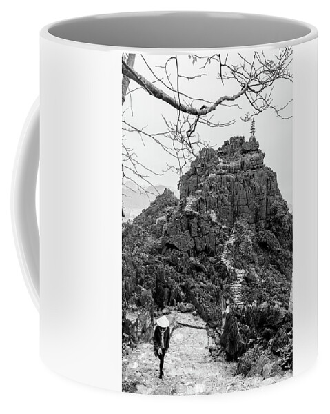 Ba Giot Coffee Mug featuring the photograph Lying Dragon Peak by Arj Munoz