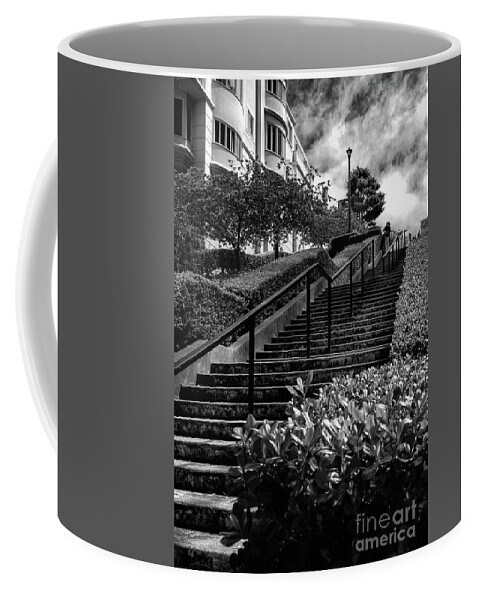 Sfo Coffee Mug featuring the photograph Lyon Street Steps by Doug Sturgess