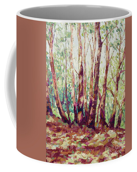 Madrone Coffee Mug featuring the painting Madrone Grove by PJ Kirk