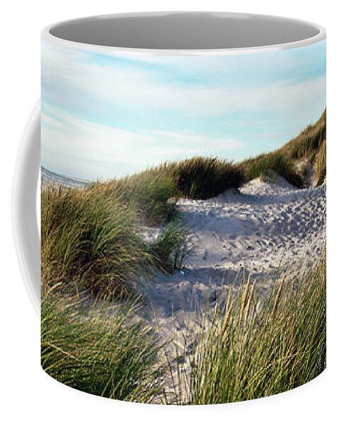 Magic Dunes Of Denmark Coffee Mug featuring the photograph Magic Dunes of Denmark by Silva Wischeropp