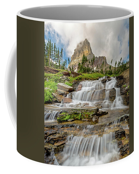 Clements Mountain Coffee Mug featuring the photograph Magical Waterfall by Jack Bell