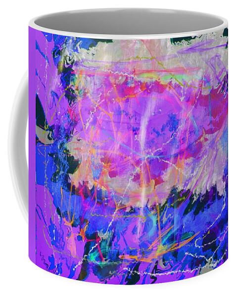 Digital Coffee Mug featuring the digital art Magnetic Heat by Ralph White