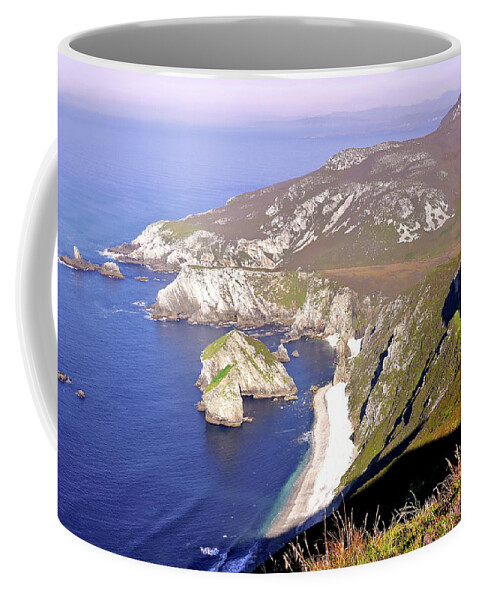 Ireland Rocks Series By Lexa Harpell Coffee Mug featuring the photograph Majestic Glenlough - County Donegal, Ireland by Lexa Harpell