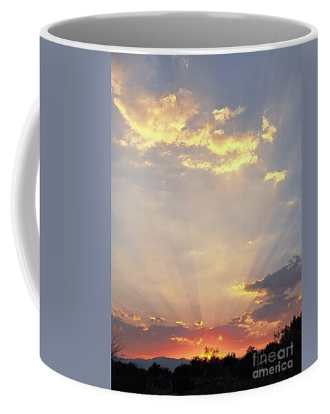 Sunset Coffee Mug featuring the photograph Majestic Sunset Colorado by Marlene Besso