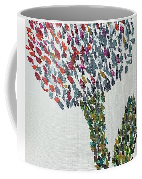 Oil Coffee Mug featuring the painting Make A Wish by Lisa White