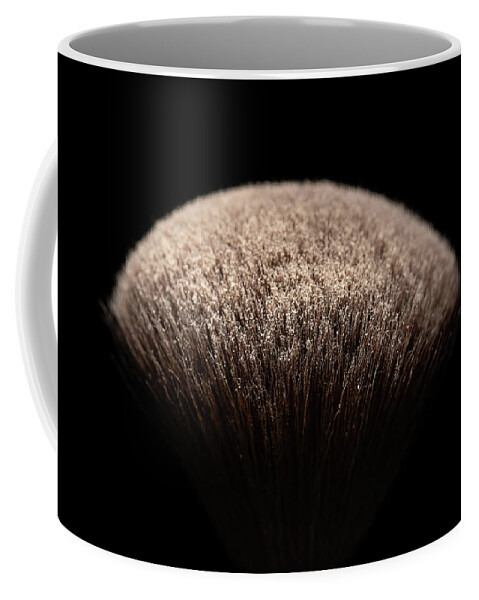 Brush Coffee Mug featuring the photograph Makeup Brush Brown by Amelia Pearn