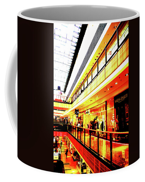 Mall Coffee Mug featuring the photograph Mall In Krakow, Poland 6 by John Siest