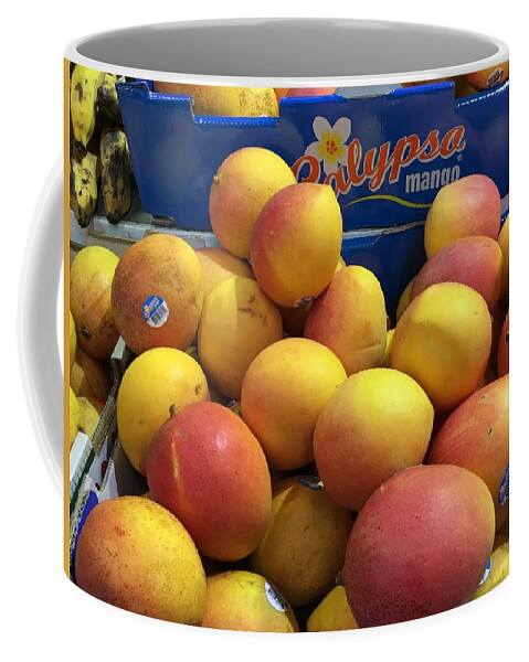 Mango Coffee Mug featuring the photograph Mangoes Are From Heaven by Calvin Boyer