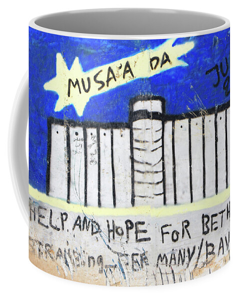 Blue Coffee Mug featuring the photograph Many Bavaria For Bethlehem by Munir Alawi