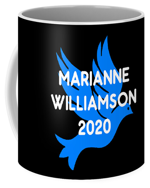 Election Coffee Mug featuring the digital art Marianne Williamson For President 2020 by Flippin Sweet Gear