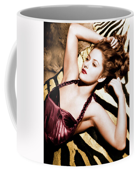 Martha Coffee Mug featuring the photograph Martha Vickers by Movie World Posters