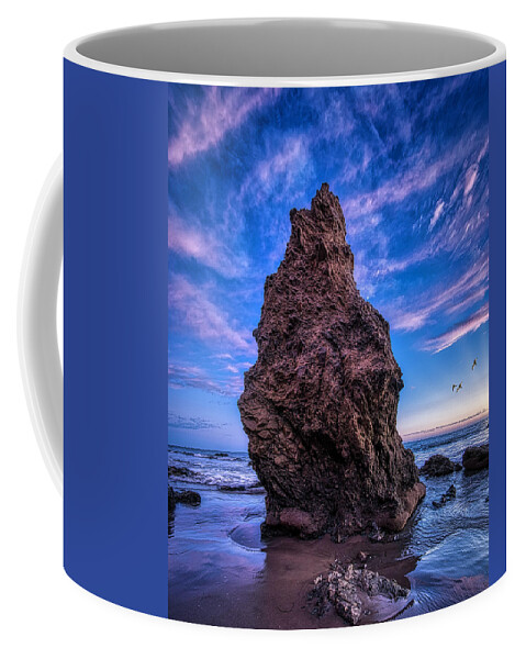 Landscape Coffee Mug featuring the photograph Matador Rock by Romeo Victor