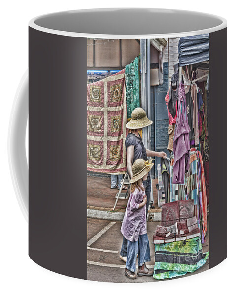 Hat Coffee Mug featuring the photograph Matching Hats by Elaine Teague