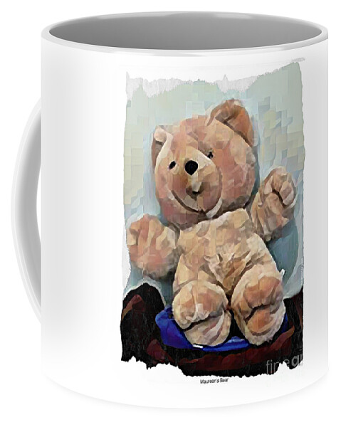Maureen's Teddy Bear Coffee Mug by Art MacKay - Fine Art America