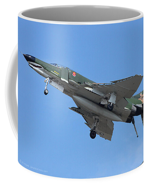 Mcdonnell Douglas Coffee Mug featuring the photograph McDonnell Douglas F-4 Phantom II by Custom Aviation Art