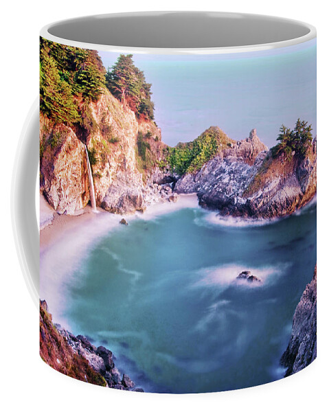 Monterey Coffee Mug featuring the photograph McWay Bay by Dan McGeorge