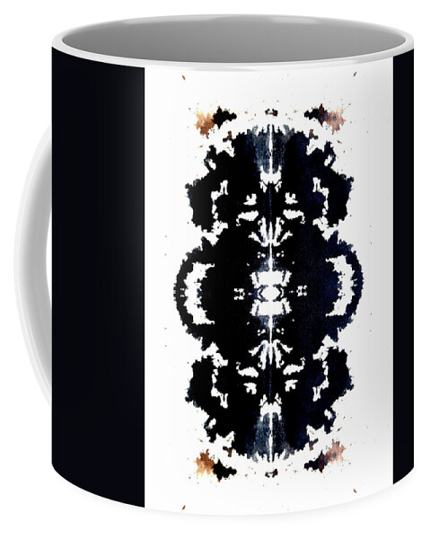 Abstract Coffee Mug featuring the painting Meaningful Maniac by Stephenie Zagorski