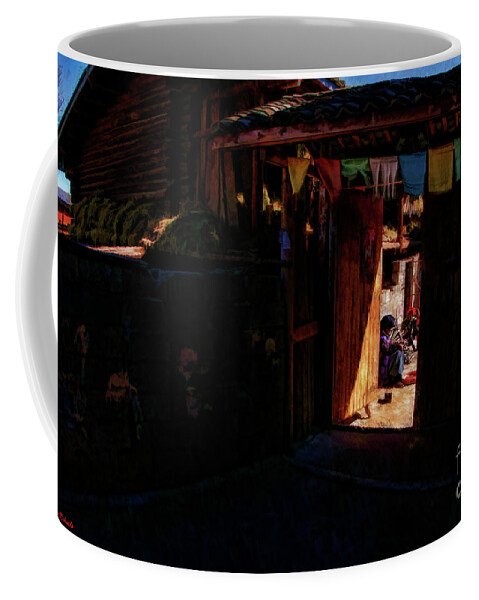 Coffee Mug featuring the photograph Meeting In The Sun by Blake Richards