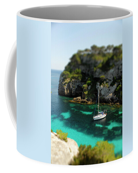Tropical Coffee Mug featuring the photograph Menorca island, Spain by Severija Kirilovaite