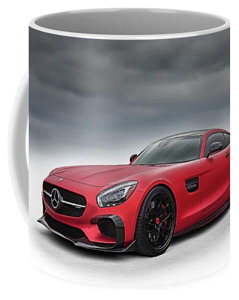 Mercedes Benz AMG LOGO Morphing Mug, 11oz