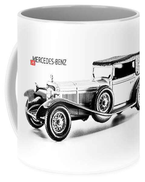 1928 Coffee Mug featuring the photograph Mercedes-Benz SS Coupe 1928 by Viktor Wallon-Hars