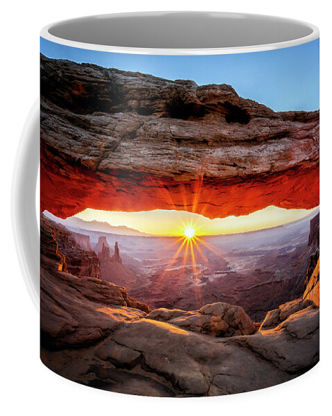 2020 Utah Trip Coffee Mug featuring the photograph Mesa Arch by Gary Johnson