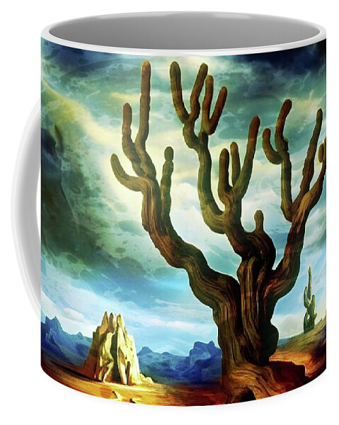 Methuselah Coffee Mug featuring the digital art Methuselah by Ally White