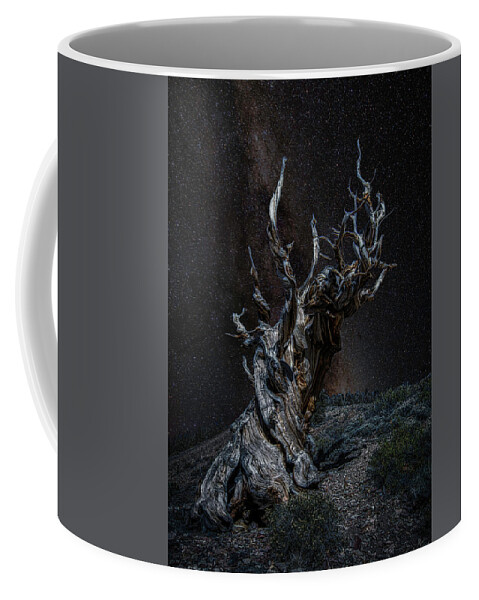 Landscape Coffee Mug featuring the photograph Methuselah Night Sky by Romeo Victor