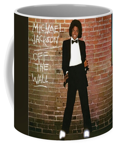 Singer Coffee Mug featuring the photograph Michael Jackson by Imagery-at- Work