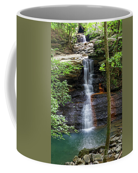 Falls Coffee Mug featuring the photograph Middle Fork Falls 6 by Phil Perkins
