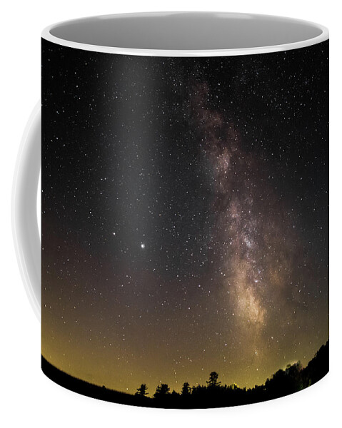 Galaxy Coffee Mug featuring the photograph Milky Way June 2020 - 2 by Amelia Pearn