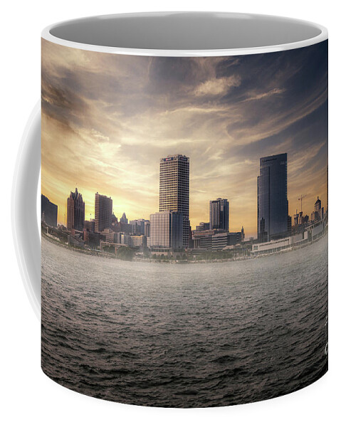 Milwaukee Coffee Mug featuring the photograph Milwaukee Skyline #1 by Jarrod Erbe