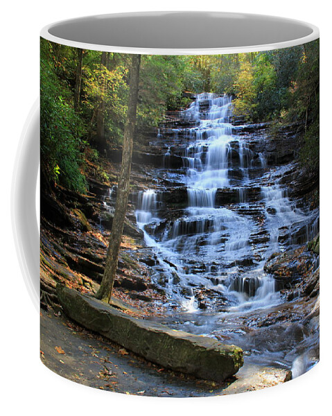 Waterfall Coffee Mug featuring the photograph Minnehaha Falls 2 - Georgia by Richard Krebs